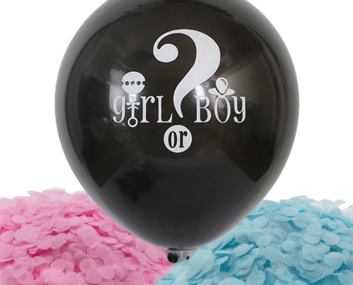 Black Filled Balloon